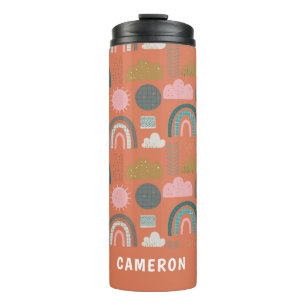 Garrafa Térmica Manchas Escandinavas Cujas Personalizações