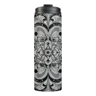Garrafa Térmica Mandala Sinfonia de Cores – Floral Psicodélico Ous