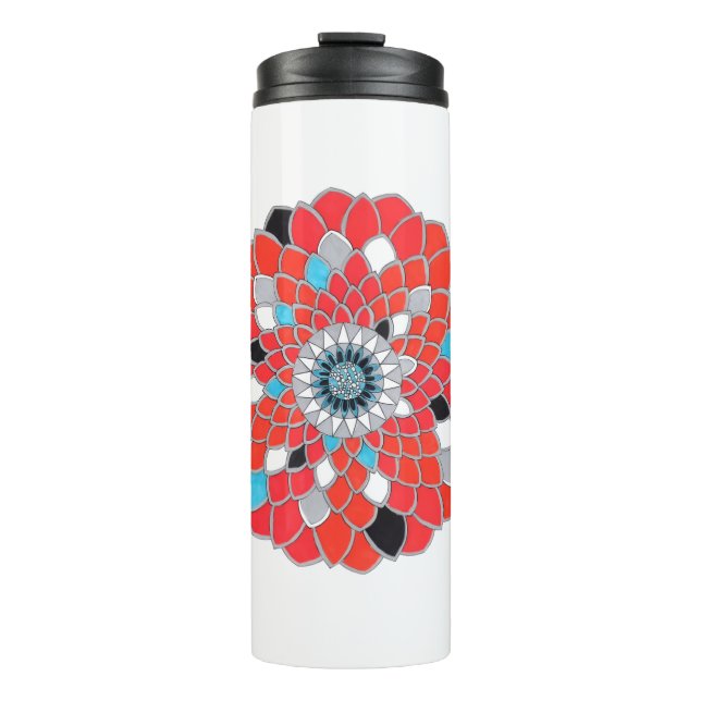 Garrafa Térmica Mandala water bottle  (Frente)