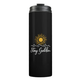 Garrafa Térmica Mantenha o Ouro Tumbler térmico - Sleek, Na moda