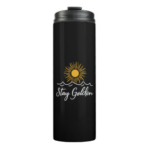 Garrafa Térmica Mantenha o Ouro Tumbler térmico - Sleek, Na moda