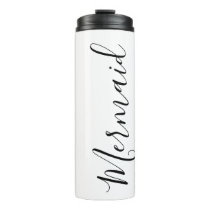 Garrafa Térmica Manuscrito "Sereia" Tumbler térmico