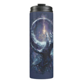 Garrafa Térmica Mão Cósmica Fantasia Sombria