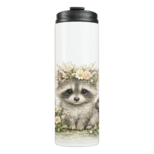 Garrafa Térmica Mãozinha de Mapache Amigo da Floresta