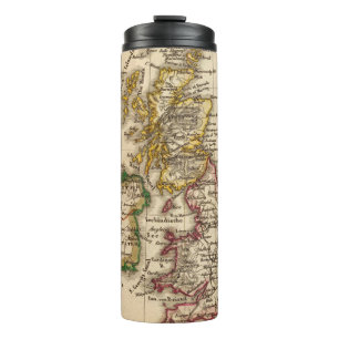 Garrafa Térmica Mapa 2 das ilhas britânicas