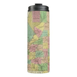 Garrafa Térmica Mapa novo de Mississippi 2