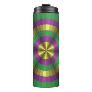 Garrafa Térmica Mardi Gras Illusion Thermal Tumbler