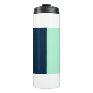 Garrafa Térmica Marinheiro Azul e Mint