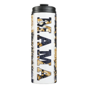 Garrafa Térmica MARINHO Bonito MAMA/Tumbler Dourado