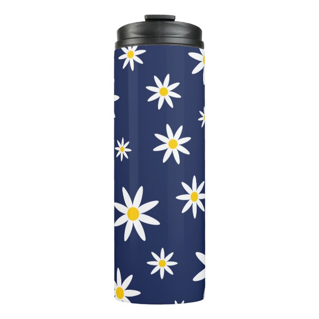 Garrafa Térmica Marinho Daisy Thermal Tumbler (Frente)