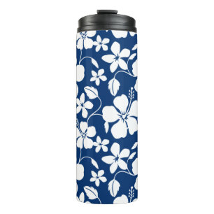 Garrafa Térmica Marinho HAWAIIAN HULA (HIBISCUS)