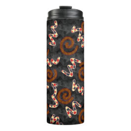 Garrafa Térmica marrom padrão