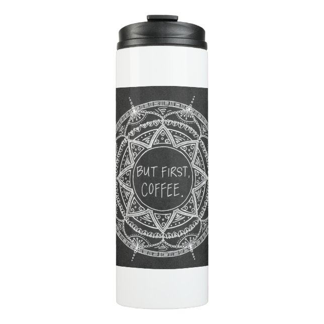 Garrafa Térmica Mas primeiramente (Frente)