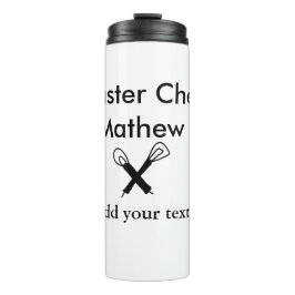 Garrafa Térmica Master chef cozinha padaria cozinheira adiciona te