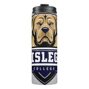 Garrafa Térmica Mastiff Dog: Logotipo da Faculdade