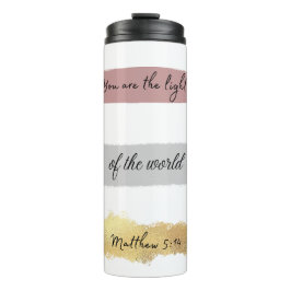 Garrafa Térmica Mateus 5:14