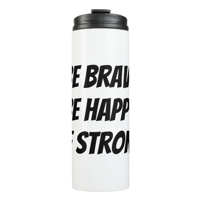 Garrafa Térmica Meaningful Motivational Positive Quote (Frente)