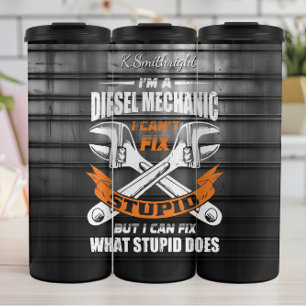 Garrafa Térmica Mecânica Diesel Não Consegue Corrigir Estúpidos