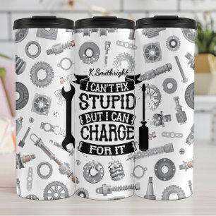 Garrafa Térmica Mecânico não consegue corrigir carga estúpida