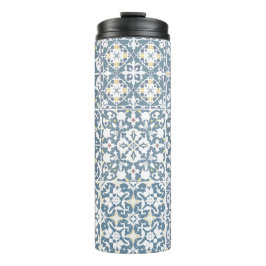 Garrafa Térmica Mediterranean Tiles, Moroccan, Majolica, Azulejo