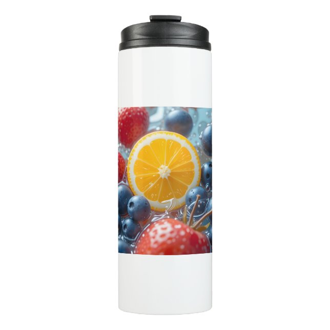 Garrafa Térmica Medley de Frutas Aqua (Frente)