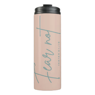 Garrafa Térmica "Medo Não." Isaiah 41:10