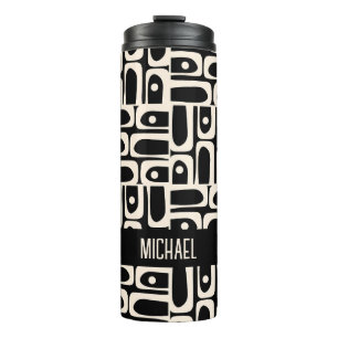 Garrafa Térmica Meio século Moderno Piquet Personalizado Preto