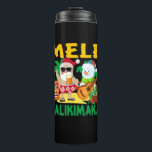Garrafa Térmica Mele Kalikimaka Papai Noel Snowman Funny Christma<br><div class="desc">Este é um presente de Natal excelente. Sua família,  amigos ou filhos vão adorar este presente depois que você o entregar a eles. Desejo a você e a sua família e amigos um Feliz Natal.</div>