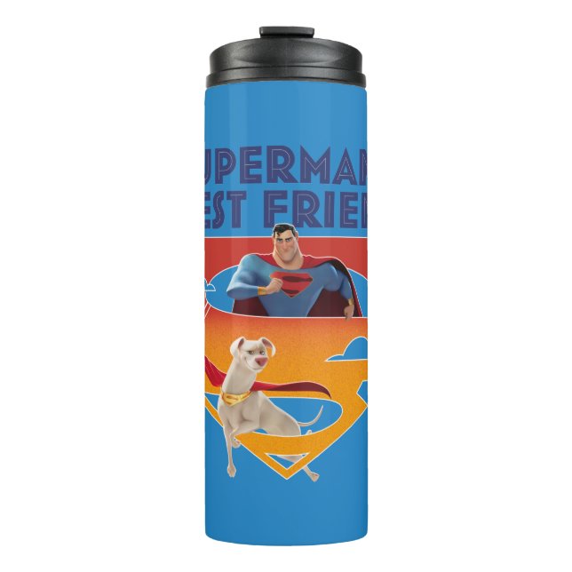Garrafa Térmica Melhor Amigo do Super-Homem (Frente)