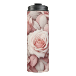 Garrafa Térmica Melhor em Rosas Rosadas