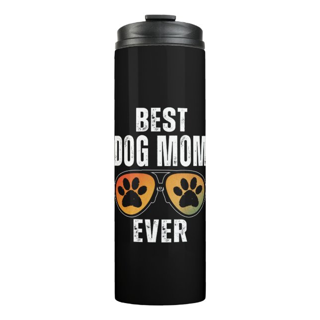 GARRAFA TÉRMICA MELHOR MÃE DE CACHORRO DE TODOS OS TEMPOS (Frente)