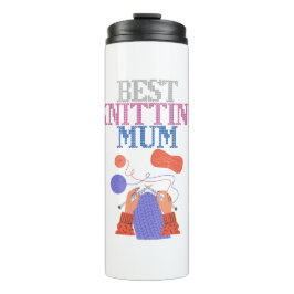 Garrafa Térmica Melhor mãe de tricô 01