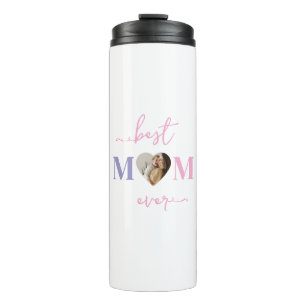 Garrafa Térmica Melhor Mãe já Personalizada Tumbler com Foto
