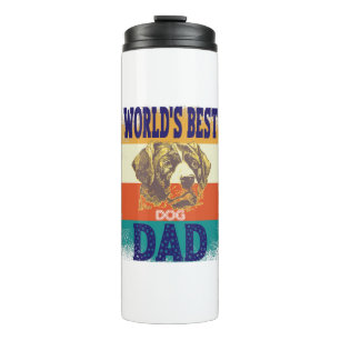 Garrafa Térmica melhor pai de cão do mundo