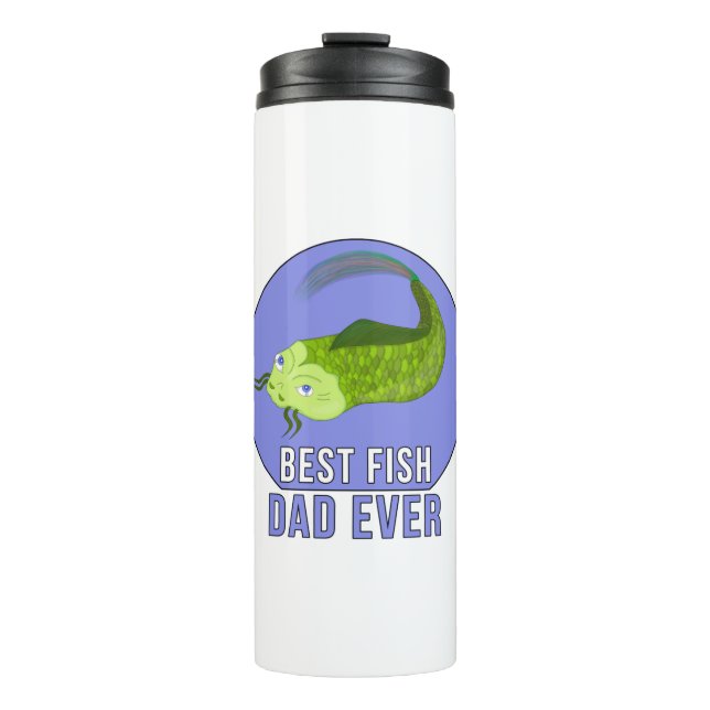 Garrafa Térmica Melhor Pai De Peixe (Frente)