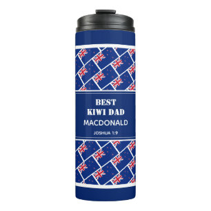 Garrafa Térmica MELHOR PAI KIWI Personalizado na Nova Zelândia