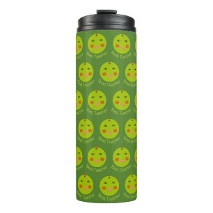 Garrafa Térmica Melhor Professora Feliz Tumbler Térmico da Apple