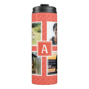 Garrafa Térmica Memórias da Família MONOGRAM Modelo de Foto Cora