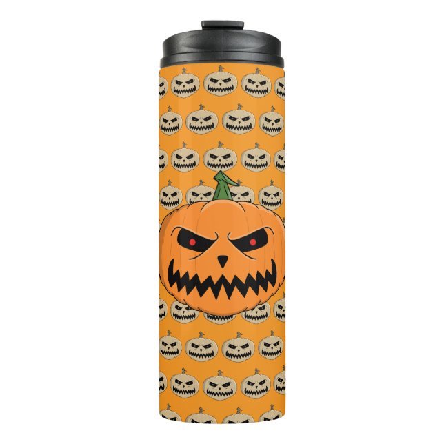 Garrafa Térmica Menacing Jack O'Lantern Halloween (Frente)