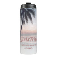 Meninas Tropicais Trip Personalizadas Tumbler no F