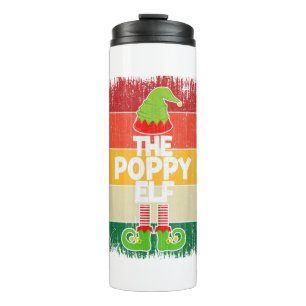 Garrafa Térmica Mens O Partido De Natal Do Grupo De Combinação Elf