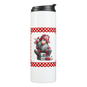 Garrafa Térmica Mensageiro Gnomo do Amor Festivo
