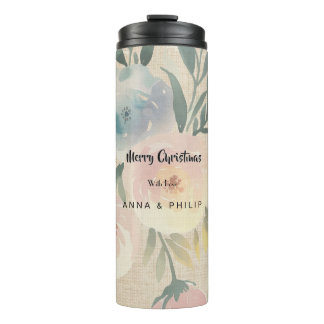 Garrafa Térmica Merry christmas  modern Thermal Tumbler