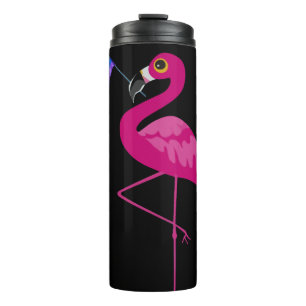 Garrafa Térmica Mês do Orgulho Lgbt Flamingo, cor-de-rosa, orgulho
