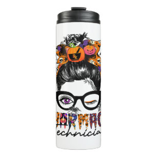 Garrafa Térmica Messn Pharmacy Technician Halloween Party