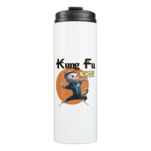 Garrafa Térmica Mestre Meow do Kung Fu