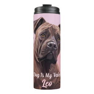 Garrafa Térmica Meu Cachorro Cane Corso É Meu Namorados Personaliz