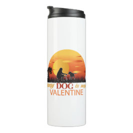 Garrafa Térmica Meu Cachorro É Meu Namorados
