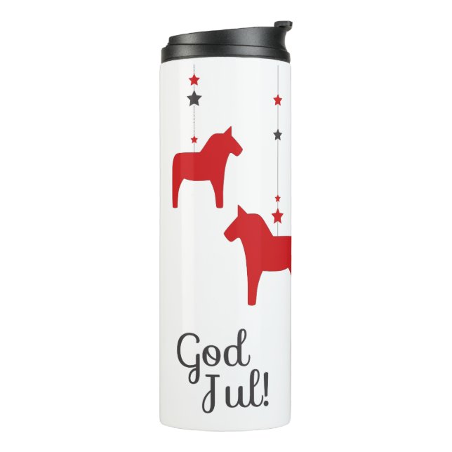 Garrafa Térmica Meu Deus! Dala Horse Thermal Tumbler (Giro à esquerda)