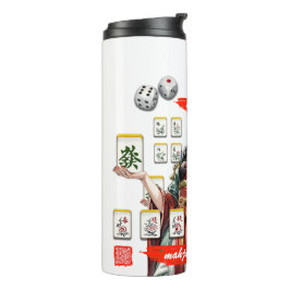 Garrafa Térmica Meu estilo mahjong